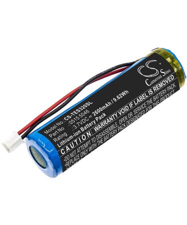 FITHOOD Battery Replacement for Testo 320 Combustion Analyzer 0515 5046 (2600mAh/3.7V)