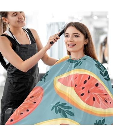Kigai Cartoon Lemon Barber Cape - Waterproof Hair Cutting Cape for Men & Women | Adjustable Snap Closure Professional Salon Hairdressing Cape - Buy Online on SooperMarket.com