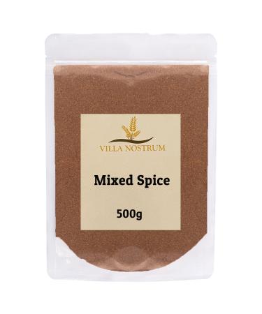 Mixed Spice 500g (Coriander Cassia-Cinnamon Ginger Clove Nutmeg Fennel) by Villa Nostrum