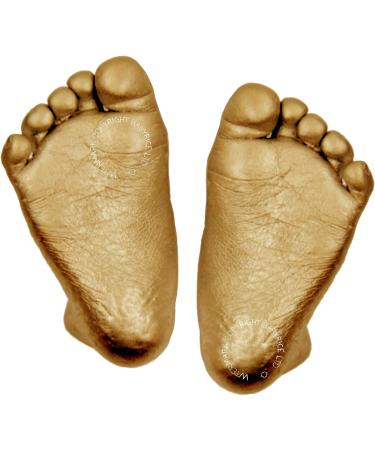 BabyRice Large Hand & Foot Casting Kit - Metallic Gold Paint Included - Buy Online on SooperMarket.com