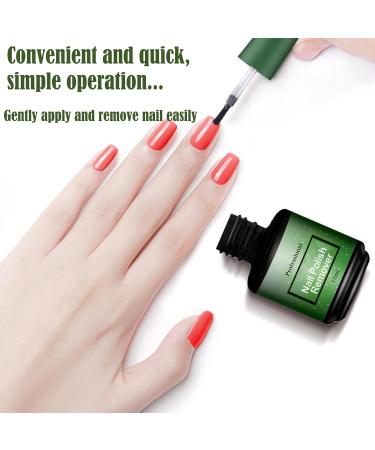 Gel Nail Polish Remover Effective Gel Polish Remover Easily Quickly Soak off Gel Polish in 2-5 Minutes No Need for Foil Soaking or Wrapping Don't Hurt Your Nails (15ml+Cuticle Pusher) Repair Gel - Buy Online on SooperMarket.com