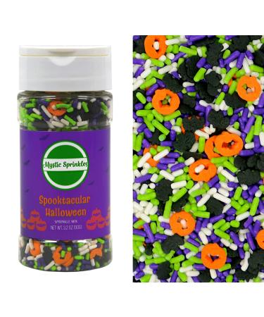 Mystic Sprinkles Halloween Sprinkle Mixes (Spooktacular Sprinkle Mix 3.1oz)