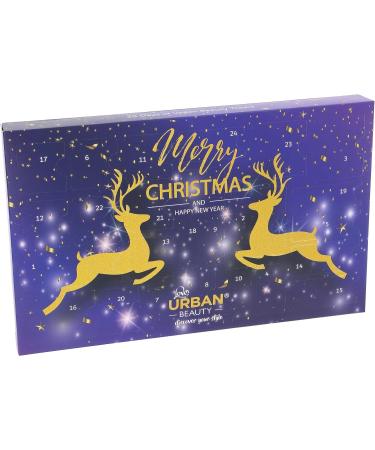 Beauty Advent Calendar 2023 24 Days of Beauty Treats Makeup Advent Calendar For Women & Girls - Includes Wide Range of Gifts for Her Including Nail Lips Eye and Hair Care- VEGAN