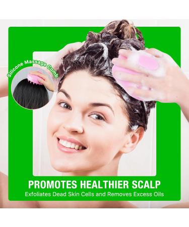 Organic Rosemary Oil for Hair Growth | 4.04 Fl Oz with Scalp Massager | Pure Essential Oil for Eyelashes Eyebrows & Skin Care - Buy Online on SooperMarket.com