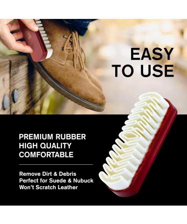 Stone and Clark Horse Hair Shoe Brush - Premium Quality Leather Polish Brush with Horse Hair Bristles - Beech Wood Handle - Ideal for Suede and Crepe Shoes - Buy Online on SooperMarket.com