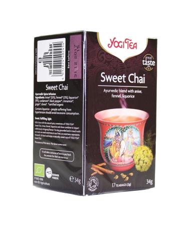 Yogi Tea | Sweet Chai - og | 1 x 17 bags