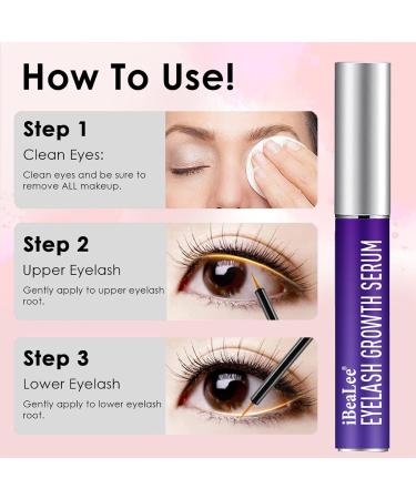 Premium Eyelash Growth Serum | Boost Length & Thickness | Vegan Cruelty-Free Eyebrow Enhancer - Buy Online on SooperMarket.com