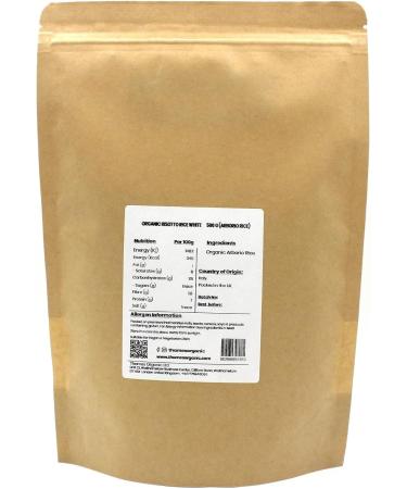 Thames Organic 1kg Organic Risotto Rice - Non-GMO, Vegan, Additive and Preservative-Free, Resealable Bag - Buy Online on SooperMarket.com