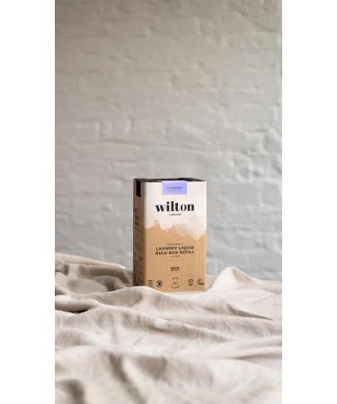 Wilton London Eco Lavender Refill Laundry Liquid - 112 Washes- Non-Bio - Plant-based - Biodegradable Detergent - 100% Recyclable - Less Plastic - Essential Oils - Made in UK - 4L Lavender 4 l (Pack of 1) - Buy Online on SooperMarket.com