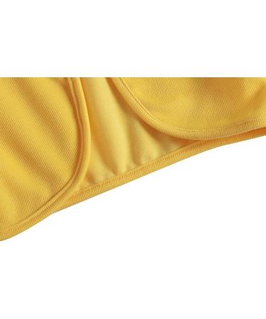 BONNY BILLY Girls Knitted Cotton Cardigan Shrug - Yellow, 3-4 Years - Buy Online on SooperMarket.com