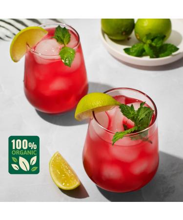Buy Origen's Organic Hibiscus Tea - Premium Quality 50 Bags | Dried Hibiscus Flowers for Tea Iced Tea & Detox | Karkade Tea - Buy Online on SooperMarket.com