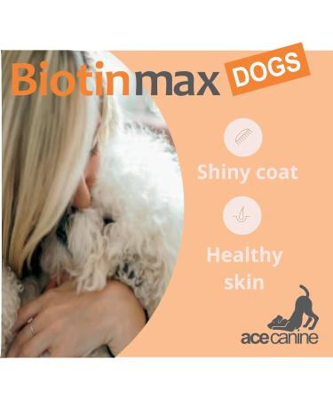 BiotinMax Vitamin Supplement for Dogs Coat & Skin Care Strongest Clinical Strength Biotin 5000 g 100 Capsules - Buy Online on SooperMarket.com