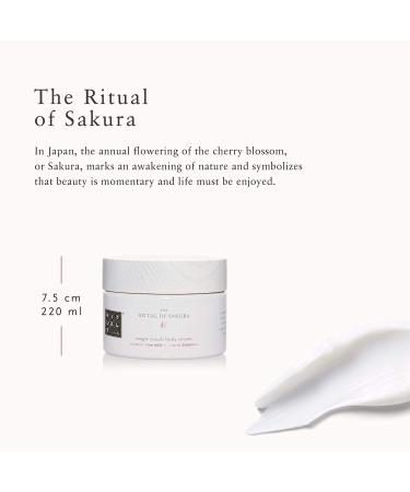 RITUALS Sakura Body Cream - Moisturizing Antioxidant Cream with Cherry Blossom & Rice Milk - 7.4 Fl Oz - Buy Online on SooperMarket.com