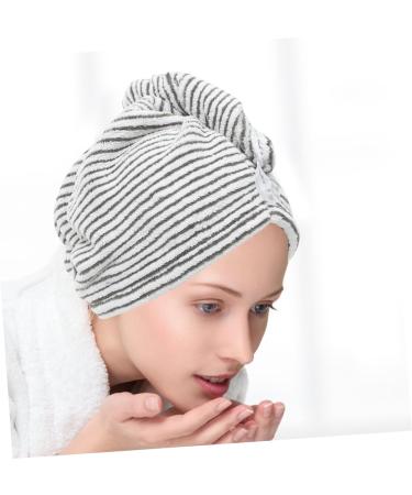 Warmhm Coral Fleece Shower Cap Reusable Shower Caps for Women Hair Drying Towel Washing Headwear Head Bath Cap Shower Cap Large Dry Hair Turban Cap Hair Towel Absorb Water Miss - Buy Online on SooperMarket.com