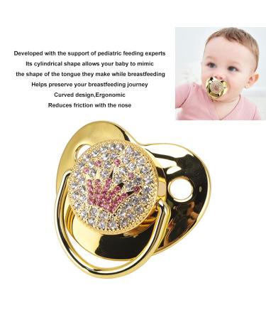 Newborn Pacifier - Ergonomic Soft Baby Pacifier - Safe PP Curved Design for Comfortable Play - Buy Online on SooperMarket.com