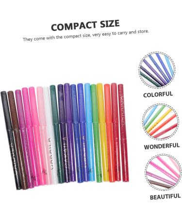 Healeved 18pcs Eyeliner Accessories for Makeup Tools Cosmetics Eye Line Pencils Accessories Abs - Buy Online on SooperMarket.com