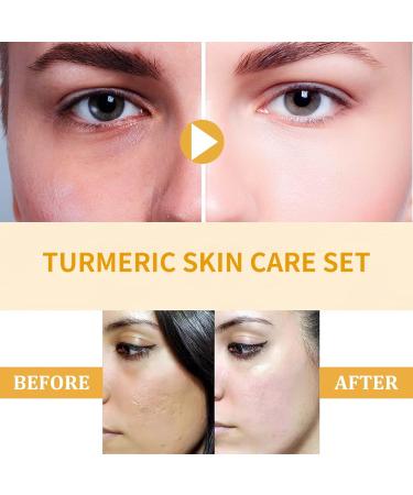 Funnaura Turmeric Glow Combo Skin Care Set with Scrub Butter and Face Wash Exfoliating Clears Blackheads - Buy Online on SooperMarket.com