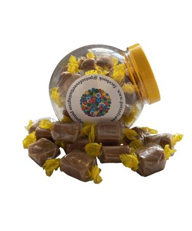 Personalized Customise with Your Own Message or Image 300g Cookie Jar of Bristows Vanilla Fudge