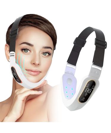 Double Chin Reducer Machine V-Face Double Chin Eliminator Electric Face Lift Device Lifting & Firming Saggy Skin Reduce Double Chin 1 Count(Pack of 1)