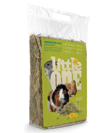 Little One mountain meadow hay with dandelion 1 pack (1 x 400 g) with dandelion 400 g (1 pack)