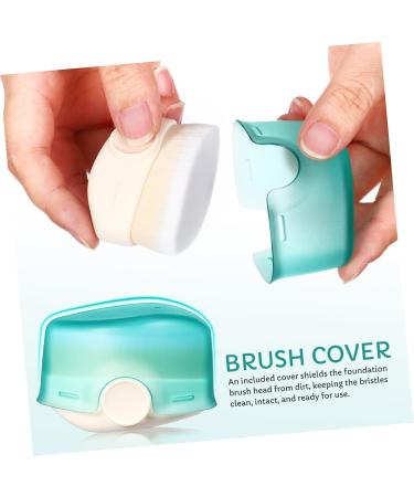 KOMBIUDA Sunscreen Brush Powder Puff Powder Foundation Brush Makeup Blending Brush Foundation Brush for Liquid Makeup Sun Block Applicator Loose Powder Brush Makeup Brush Blush Brush - Buy Online on SooperMarket.com