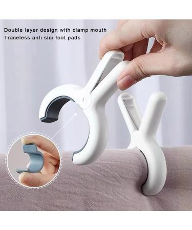 Curfair Seamless Non-Slip Laundry Stickers - Large Clip Windproof Smooth Handle | 3/8/10/15 Pieces for Easy Clothing Organization - Buy Online on SooperMarket.com