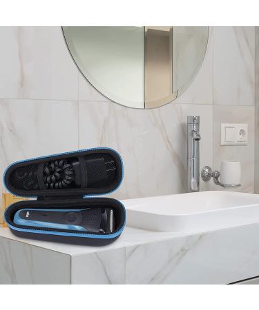 Khanka Hard Travel Case for Braun Series 35 Electric Shavers - Black & Blue - Buy Online on SooperMarket.com