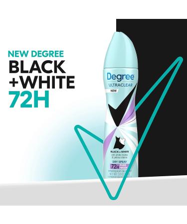 Degree Antiperspirant Dry Spray 3 Pack - Pure Fresh Deodorant for Women 3.8 oz - Anti White Marks & Yellow Stains - Buy Online on SooperMarket.com