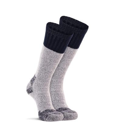 FoxRiver womens Wick Dry Outlander Heavyweight Boot & Field Mid-calf Socks Blue Medium