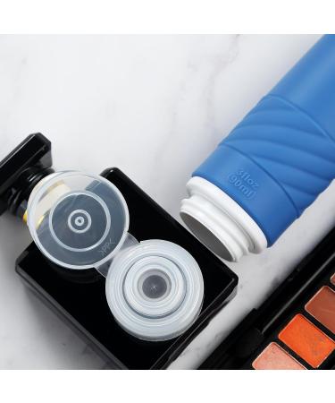 Gemice Travel Bottles for Toiletries CAA Approved 90ml Silicone Travel Bottles Leak Proof Squeezable Travel Size Containers Travel Essentials for Lotion Soap Liquid Shampoo BPA Free(4 Pack) Vibrant - Buy Online on SooperMarket.com