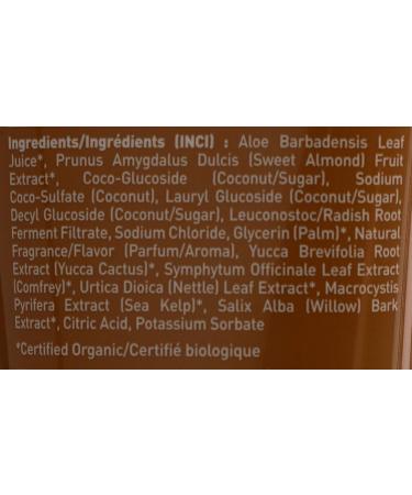 Desert Essence Organics Almond Body Wash - Hydrating 8 Oz | Nourishing Natural Cleanser for Glowing Skin - Buy Online on SooperMarket.com