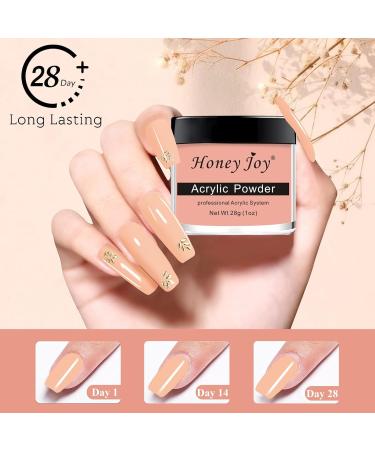 HJ-NAP017 Acrylic Nail French Manicure Powder - 28g/box Professional White Clear Red Nude Acrylic Nail System for Nail Extension - Buy Online on SooperMarket.com