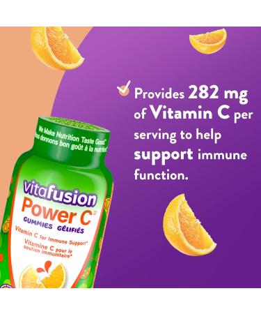 Vitafusion Power C Adult Vitamin Gummies Antioxidants1 Immune function2 150 Count (1.5-month supply) Packaging may vary. - Buy Online on SooperMarket.com