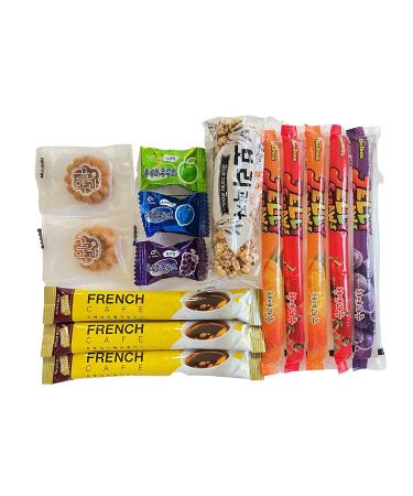 Korean Snack Box Variety Pack - 46 Count Care Package Sampler for Kids & Adults - Buy Online on SooperMarket.com