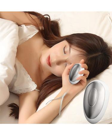 Sleep Aid Device Handheld Sleep Aid Device Sedative Insomnia Instrument USB Rechargeable Hand Held Sleep Instrument Small and Easy to Carry Improve Deep Sleep