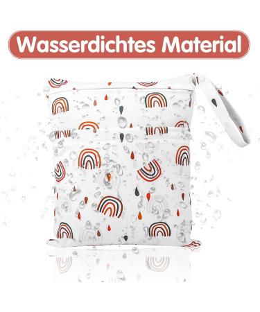 Buy Newofview Waterproof Diaper Bag Set - Large Nasbagen Wet/Dry Cloth Diaper Bags for Baby Travel - Reusable & Convenient - Buy Online on SooperMarket.com