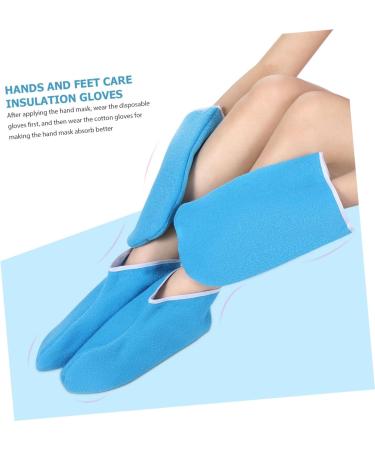 Mikinona Paraffin Wax Foot Cover 1 Set Paraffin Gloves Paraffin Wax Gloves Heat Spa Treatment Tanning Mitt Wax Bath Foot Cover Hand Warmers Gloves Wax Foot Cover Insulation Cover Work Care - Buy Online on SooperMarket.com