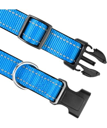 Buy Joytale Reflective Dog Collar for Small Dogs - Blue S (Pack of 1) | International Shipping Available - Buy Online on SooperMarket.com