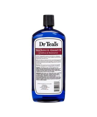 Dr Teal's Foaming Bath Combo Pack - Moisturizing Shea Butter & Almond Oil with Melatonin for Sleep - 68 fl oz Total - Buy Online on SooperMarket.com