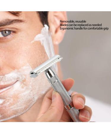 Manual Safety Razor | Ergonomic Rust-Proof Hand Razor for Travel | Perfect for On-the-Go Grooming - Buy Online on SooperMarket.com