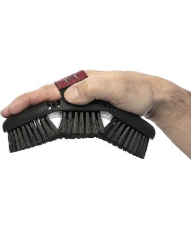 LeMieux Flexi Soft Body Brush for Horses - Black - Synthetic Bristles - Ergonomic Shape - One Size One Size Black - Buy Online on SooperMarket.com
