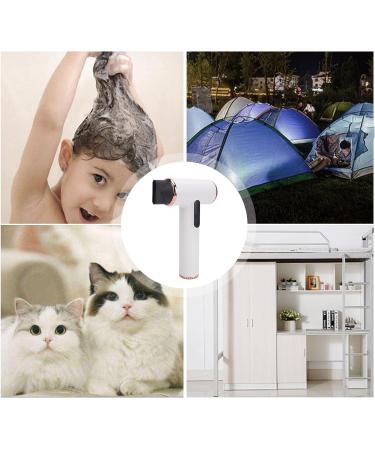 Cordless Hair Dryer 3 Speeds 3 Temp Adjustable Professional Blow Dryer with Digital Screen USB Rechargeable Portable Travel Hair Dryer for Home Travel Dorm Camping - Buy Online on SooperMarket.com