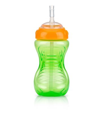 Nuby No-Spill 10oz Cup with Flex Straw - Assorted Colors | Leak-proof Sippy Cup for Toddlers - Buy Online on SooperMarket.com