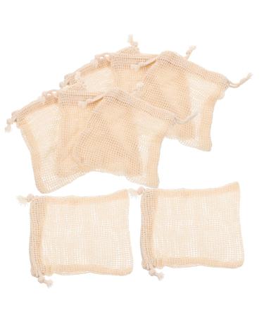 Baluue 24 Pcs Soap Storage Bag Vibrant Pouches Cotton Soap Bags Foam Soap Mesh Soap Bag Cotton Linen