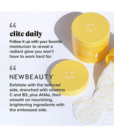 I Dew Care Face Peel Pads - Peel Lit with Citric Acid & Vitamin C - 60 Count - Buy Online on SooperMarket.com
