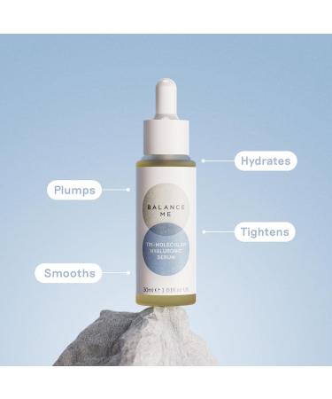 Balance Me Tri-Molecular Hyaluronic Serum | Anti-Aging Hyaluronic Acid Face Serum 30ml - Shop Internationally - Buy Online on SooperMarket.com