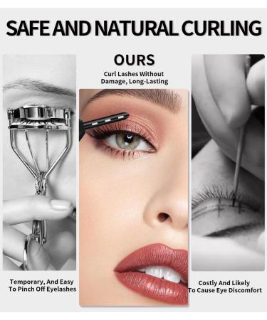  Heated Eyelash Curler BUV Electric Eyelash Curler with Type-C Fast Heating Eye Lash Curler with 2 Heating Modes Anti-Burn Lash Curler No Harm to Lashes - Buy Online on SooperMarket.com