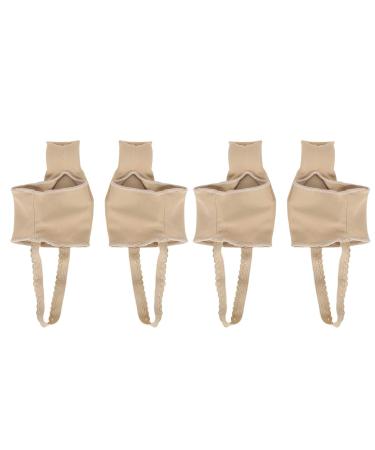 2 pairs of hallux valgus bunion bunion toe rails big toe separator sleep foot care of foot care tools for support during day and night (m)