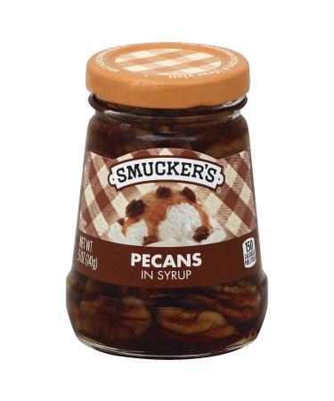 Smuckers Pecans In Syrup Topping, 5 oz