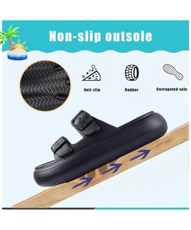 Sistke Children's Flip-Flop Slippers | Summer Bathing & Shower Slides for Girls | Black 27/28 EU Beach Sandals - Buy Online on SooperMarket.com